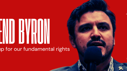 Defend Byron Sigcho-Lopez and Protect Free Speech!